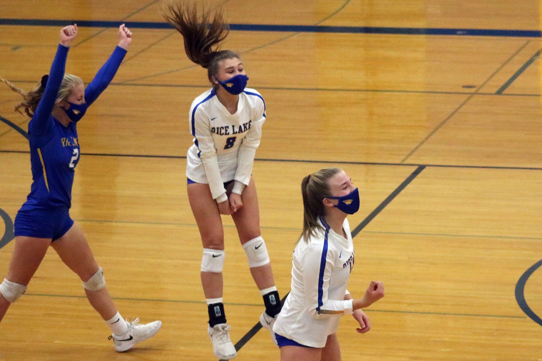 Rice Lake volleyball vs. Menomonie 10-15-20